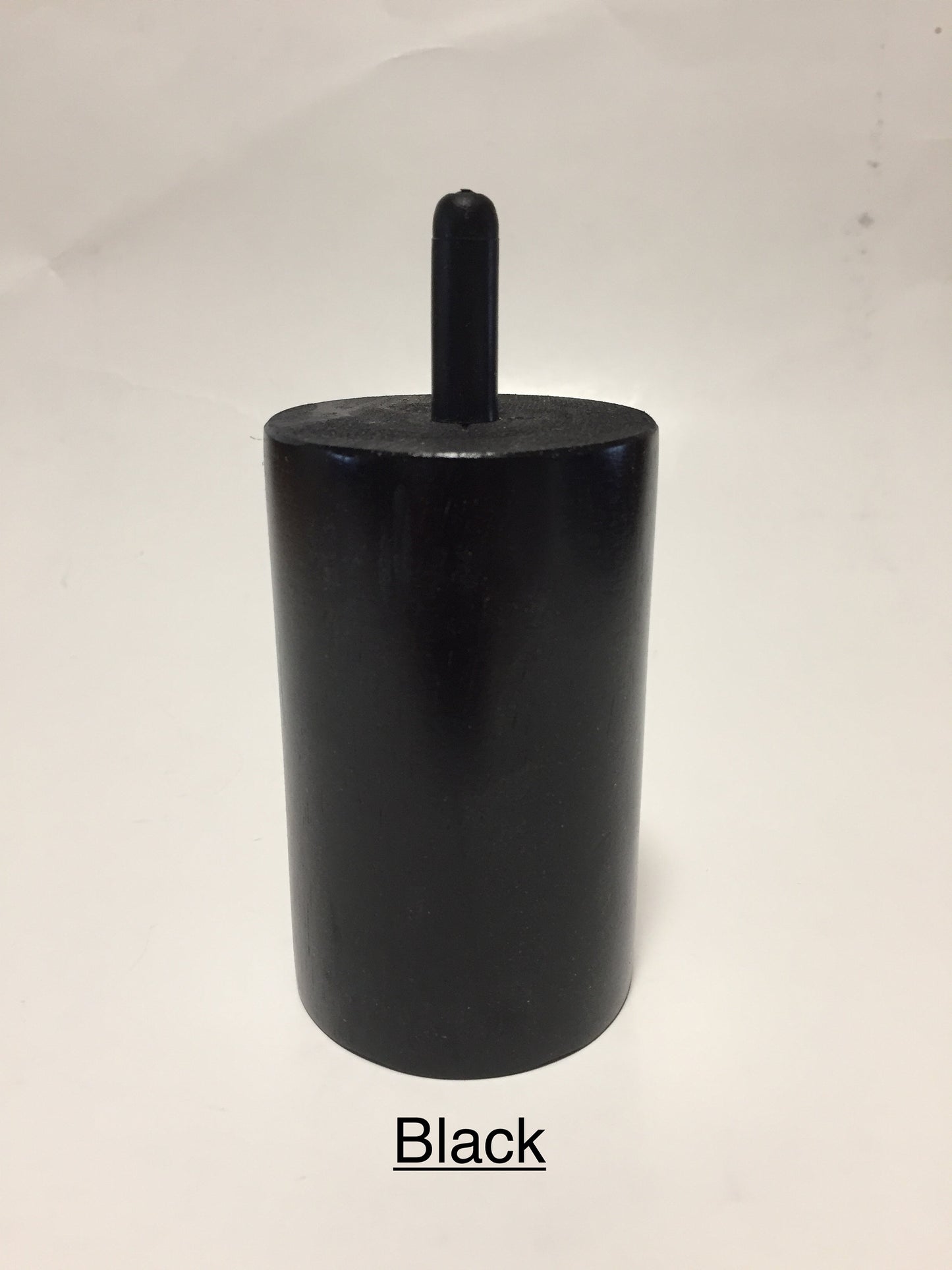 Set of 4 Cylinder Style 1" to 6" Tall x 2", 2-3/8" and 3" Diameter Legs with Std 5/16" Hanger Bolts Protruding 1"