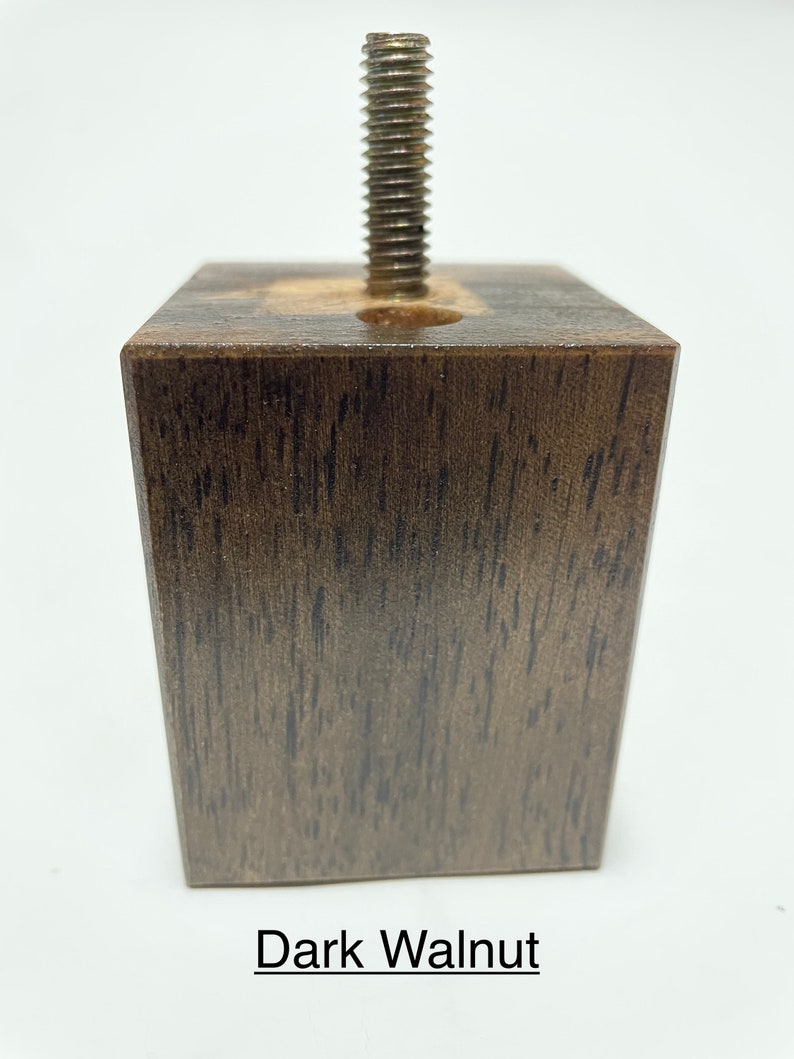Set of 4 Legs Square Block Feet